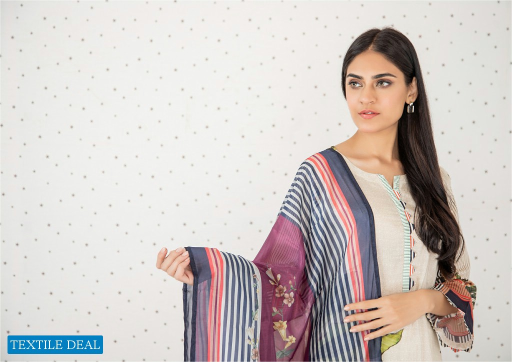 Orchid Printed Lawn With Silk Dupatta Wholesale Shopping Pakistani Suits