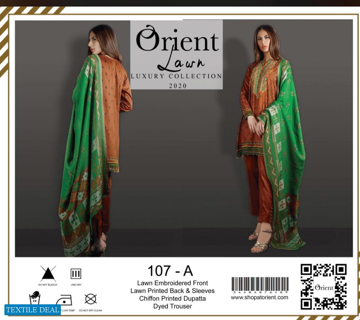 Orient Lawn Collection 2020 Wholesale Pakistani Branded Dresses