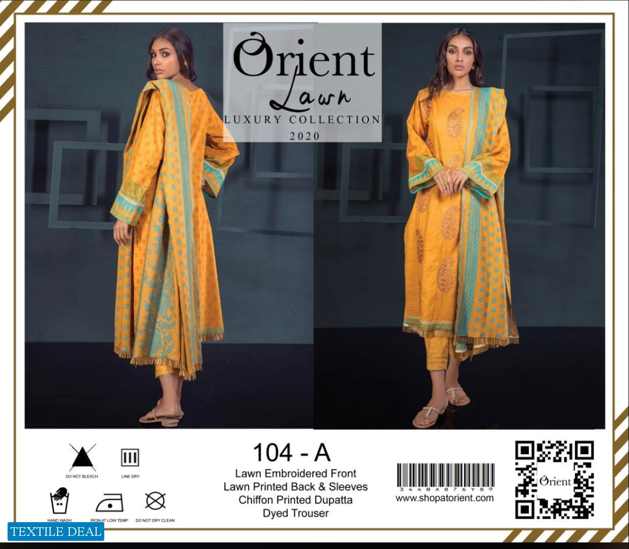 Orient Lawn Collection 2020 Wholesale Pakistani Branded Dresses