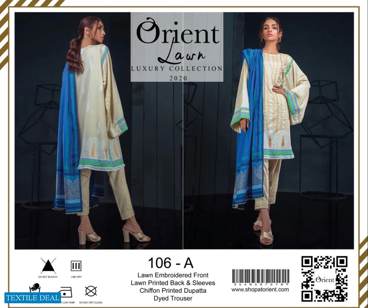 Orient Lawn Collection 2020 Wholesale Pakistani Branded Dresses