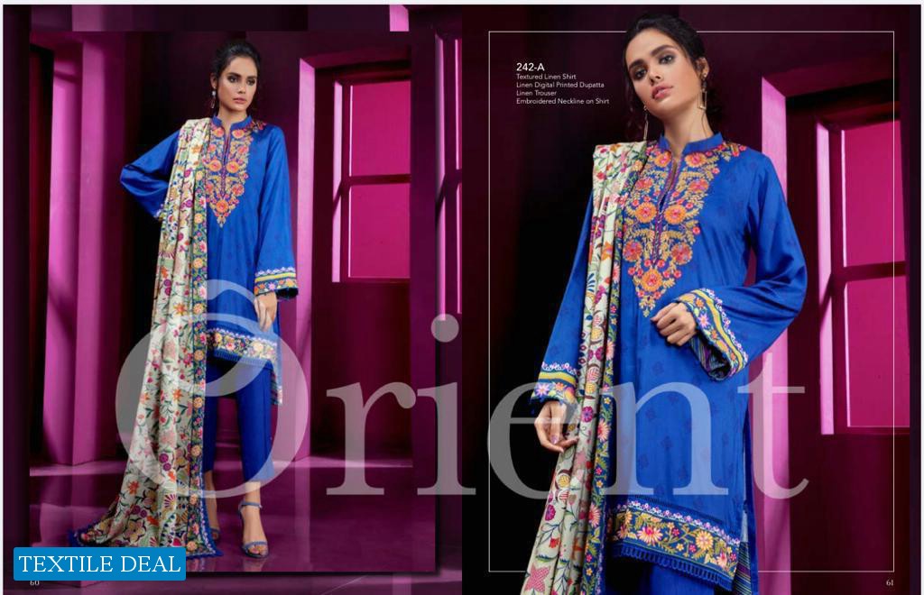 Orient Lawn Collection 2020 Wholesale Pakistani Branded Dresses