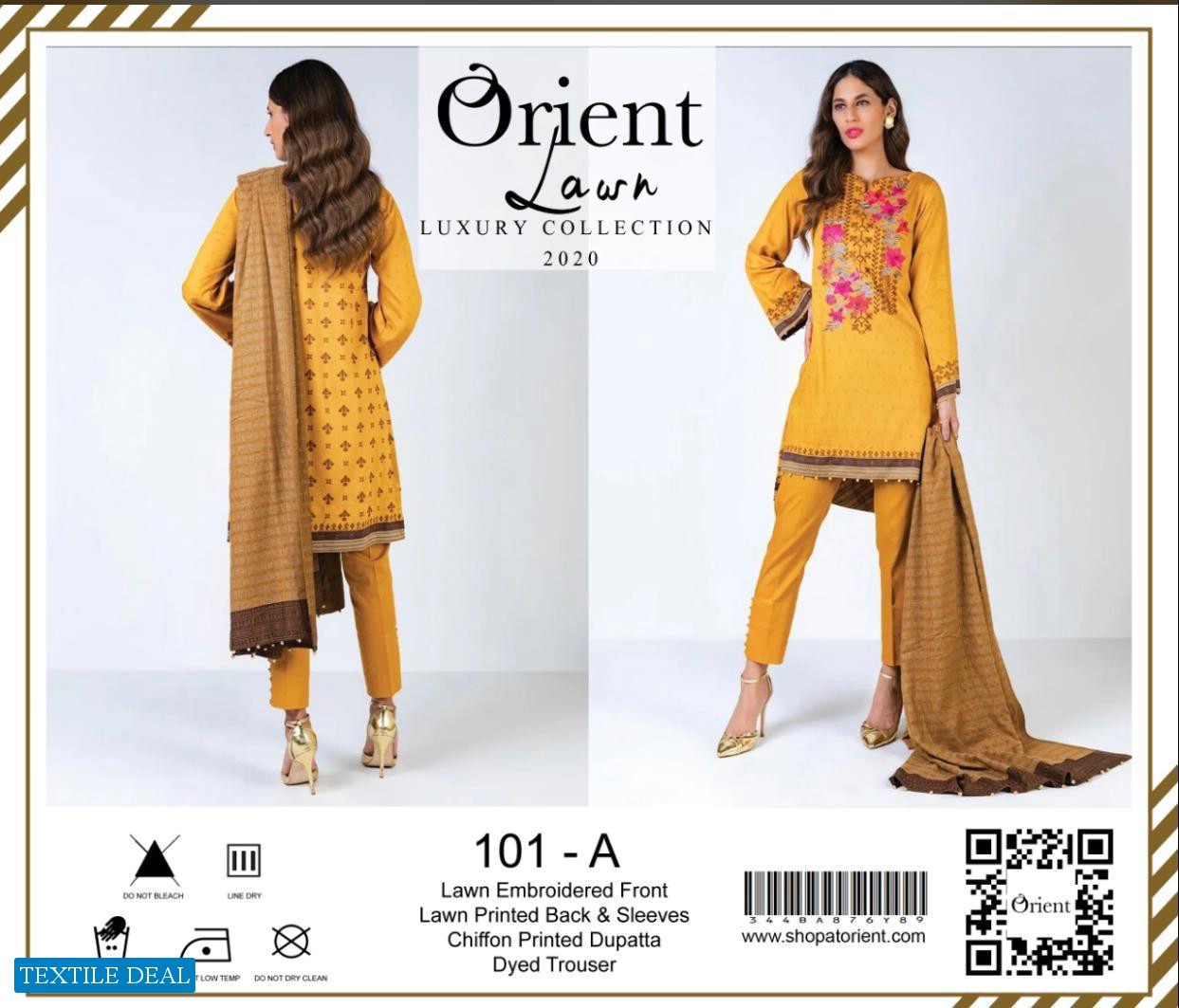 Orient Lawn Collection 2020 Wholesale Pakistani Branded Dresses