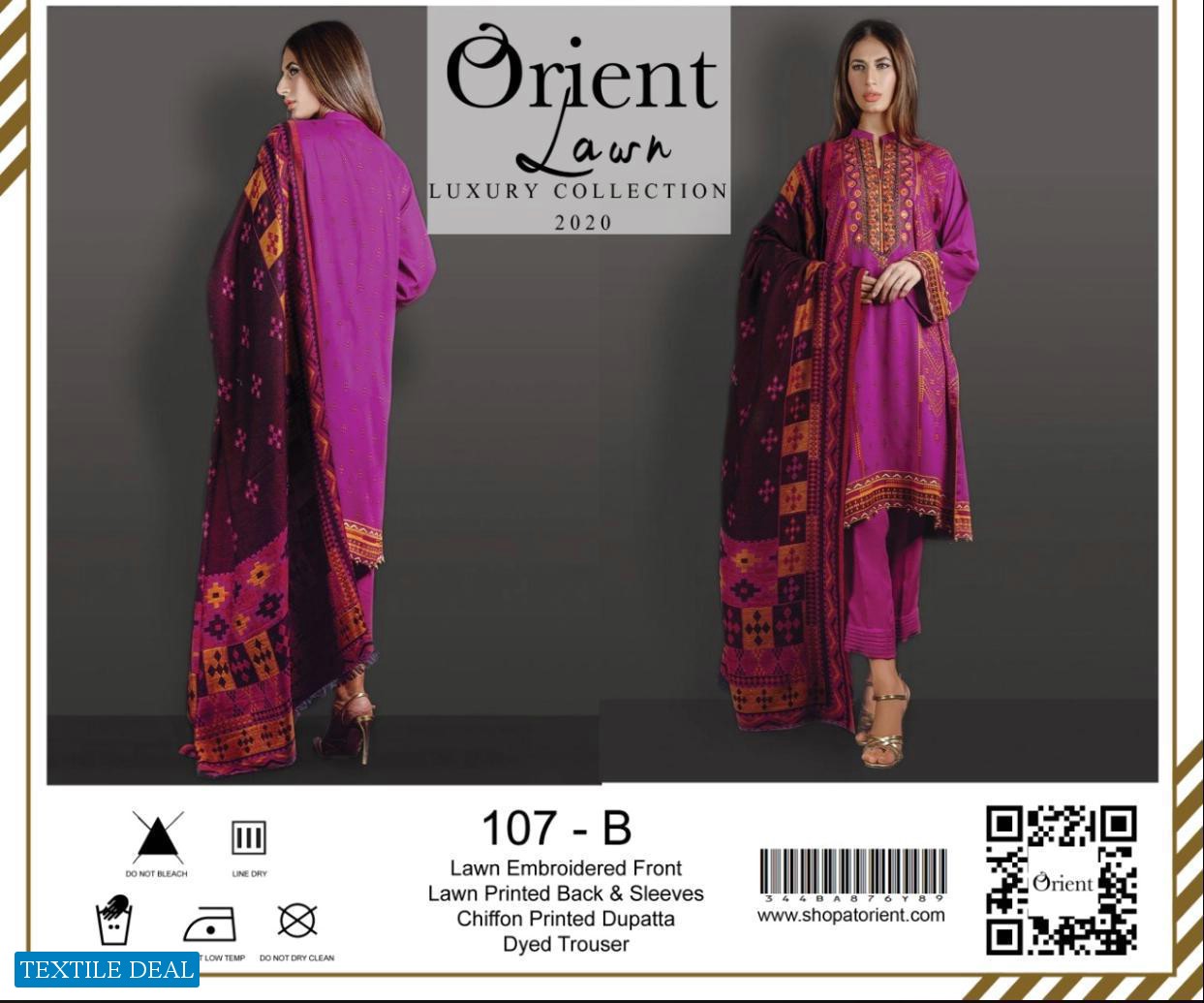Orient Lawn Collection 2020 Wholesale Pakistani Branded Dresses