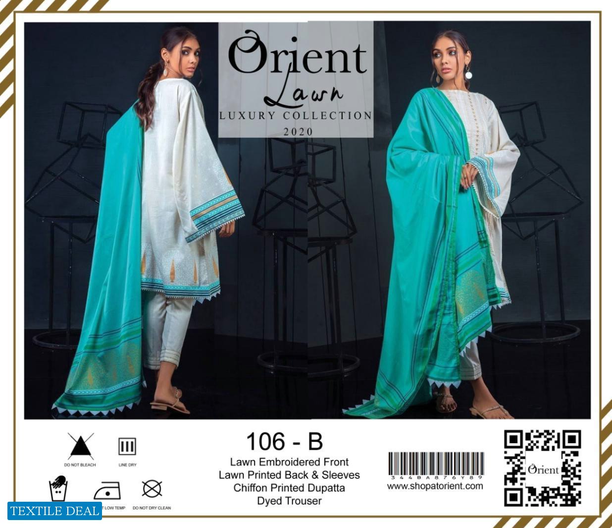 Orient Lawn Collection 2020 Wholesale Pakistani Branded Dresses