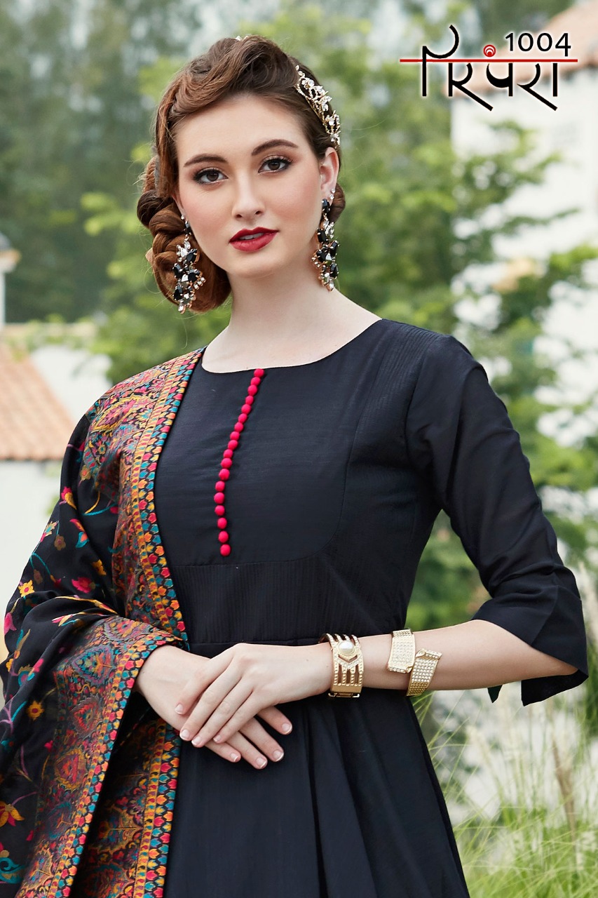 PARAMPARA VOL 1 DESIGNER GOWN AND CROP TOP EXCLUSIVE COLLECTION