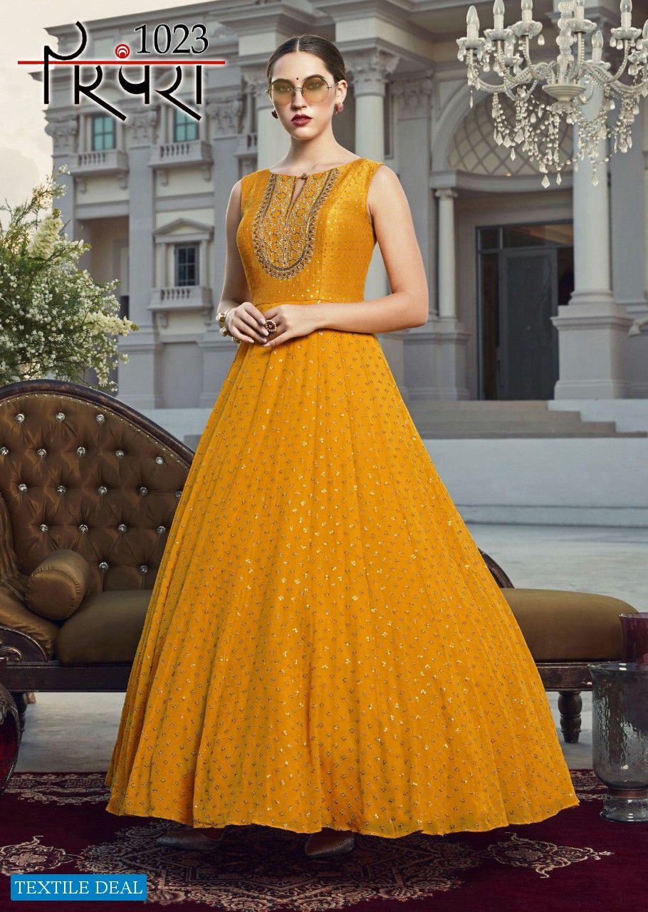 PARAMPARA VOL 5 DESIGNER LONG GOWN WITH DUPATTA COLLECTION
