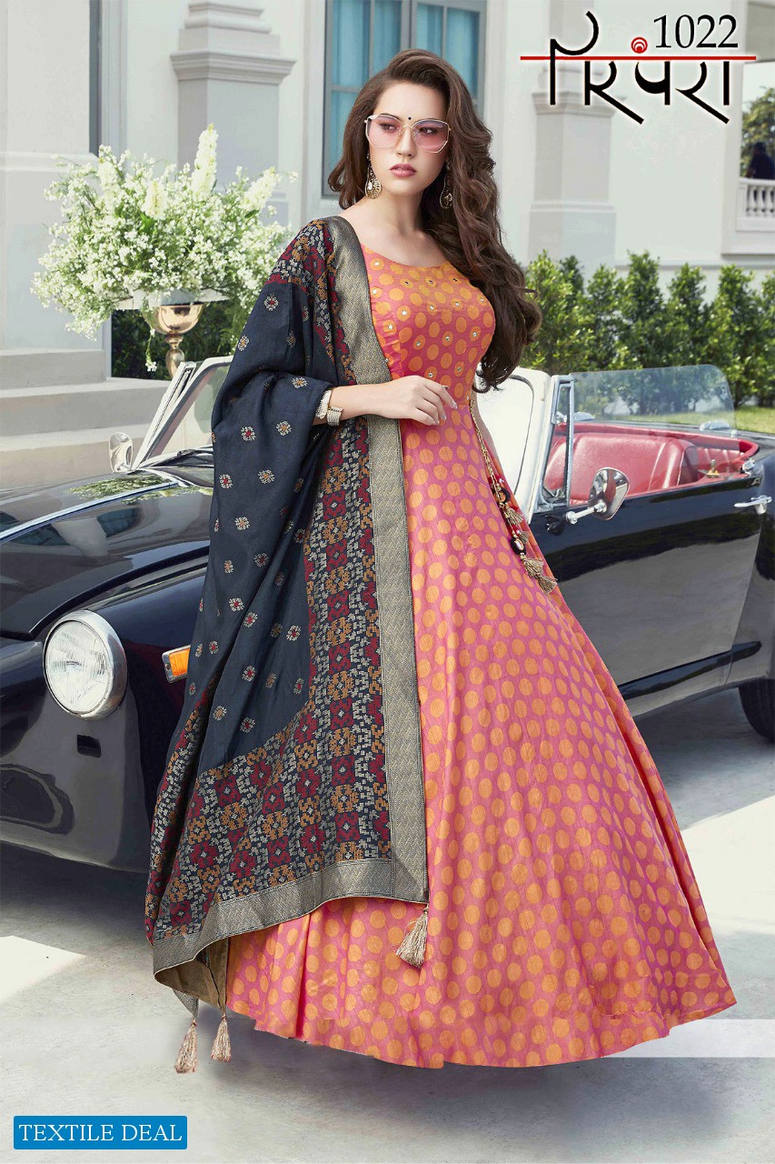 PARAMPARA VOL 5 DESIGNER LONG GOWN WITH DUPATTA COLLECTION