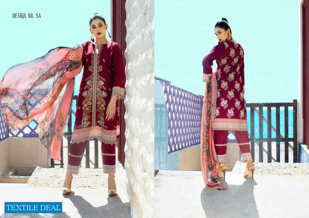 PUKHRAJ DESIGNER EMBROIDERED LAWN COLLECTION VOL-2  2020 by GM TEXTILES