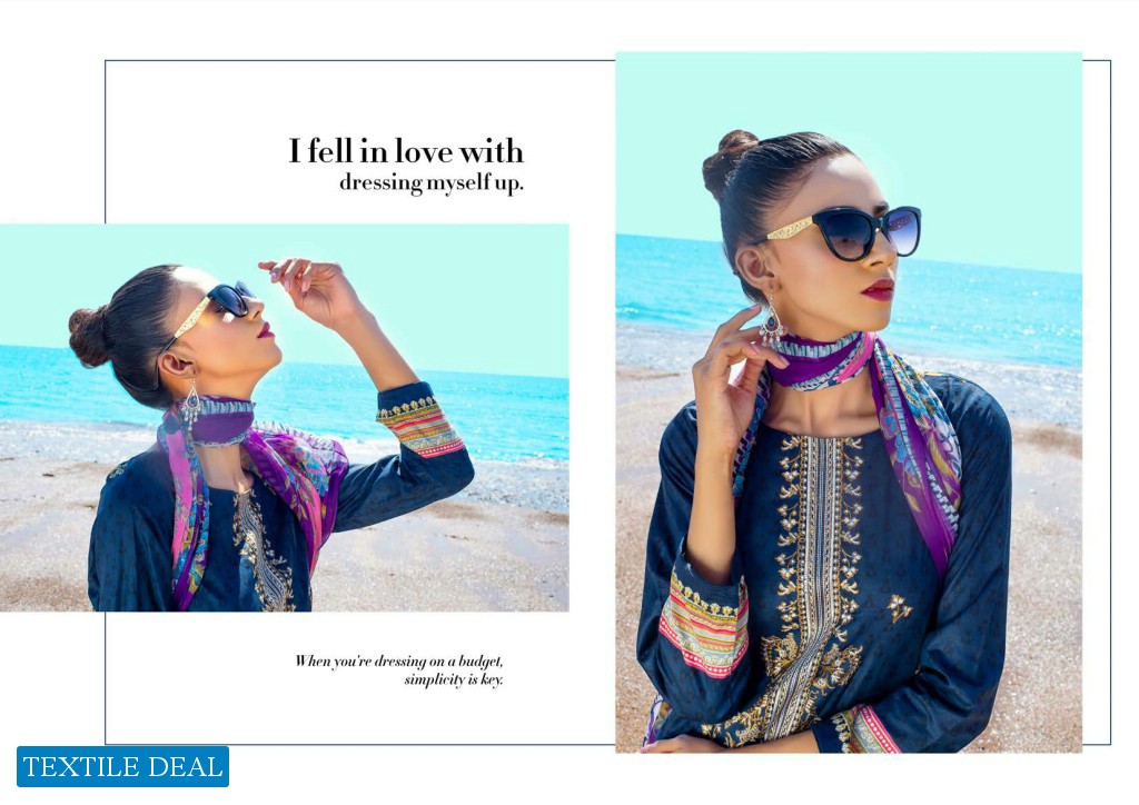 PUKHRAJ DESIGNER EMBROIDERED LAWN COLLECTION VOL-2  2020 by GM TEXTILES