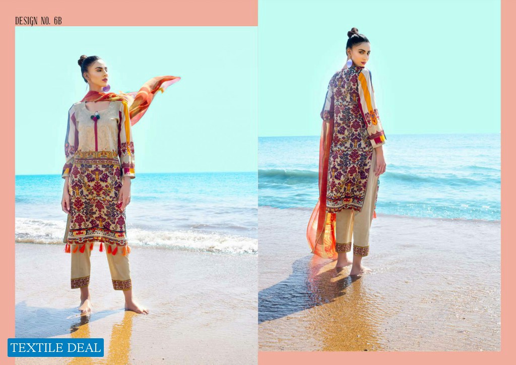 PUKHRAJ DESIGNER EMBROIDERED LAWN COLLECTION VOL-2  2020 by GM TEXTILES