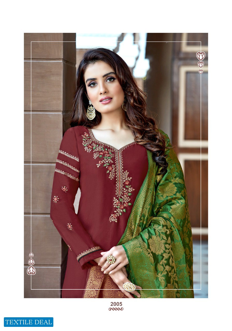 Parra Lihaaz Vol-1 Wholesale Ready Made Kurti With Plazzo And Dupatta