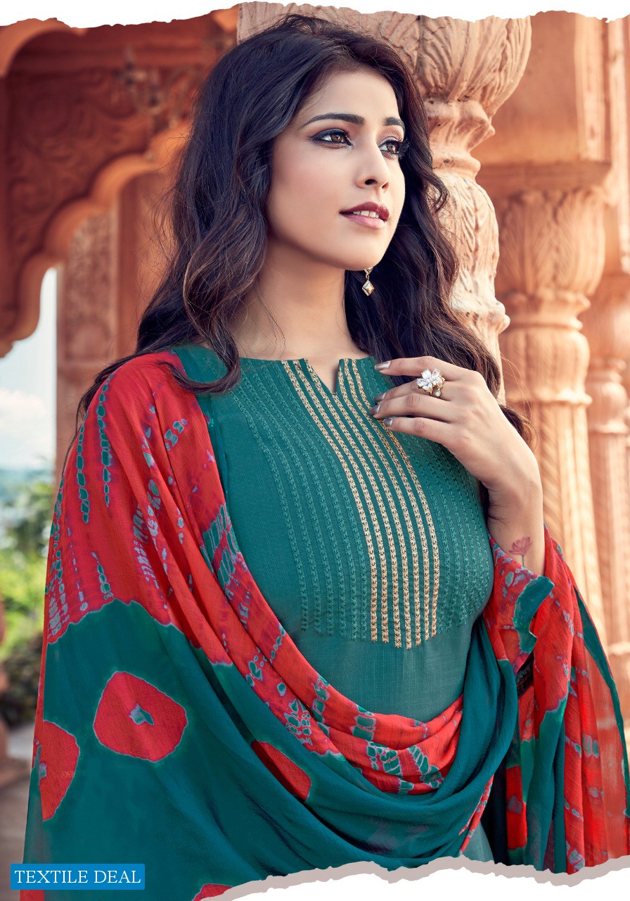 Parra Sonalika Wholesale 14 kg Reyon Kurti With Bottom And Dupatta Catalog