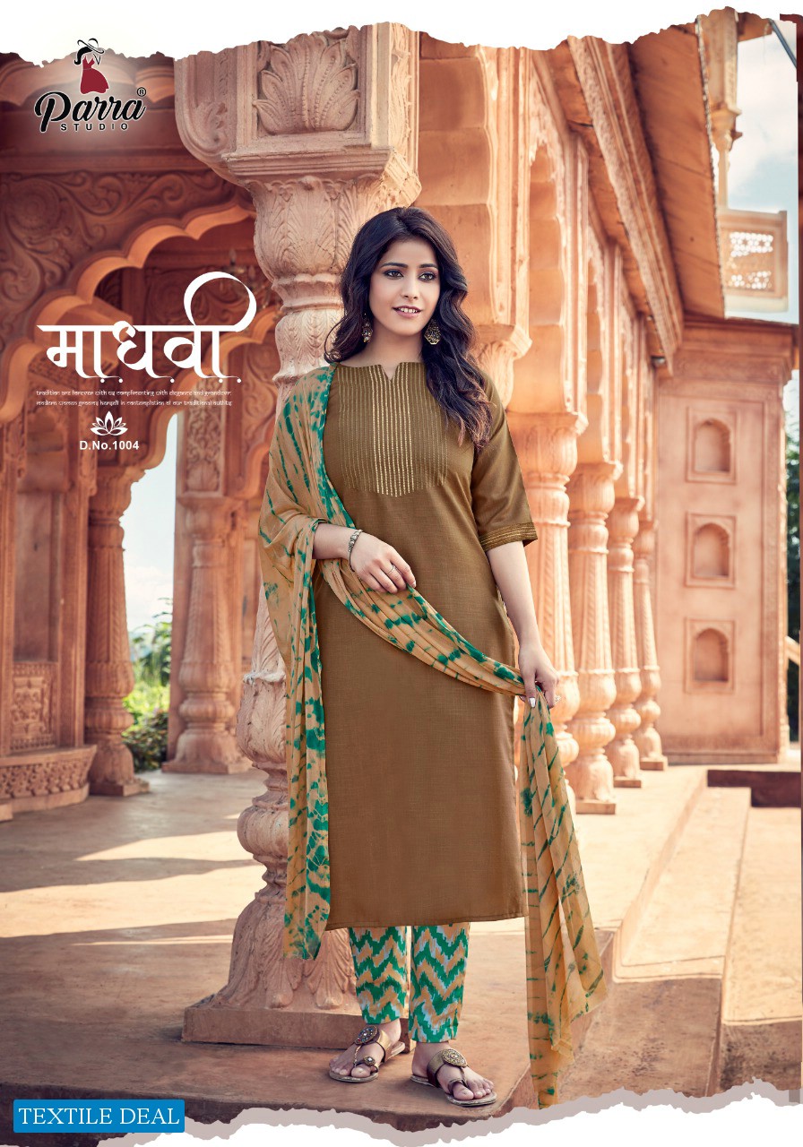 Parra Sonalika Wholesale 14 kg Reyon Kurti With Bottom And Dupatta Catalog