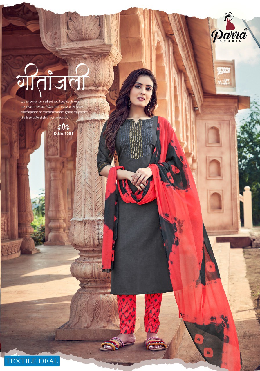 Parra Sonalika Wholesale 14 kg Reyon Kurti With Bottom And Dupatta Catalog