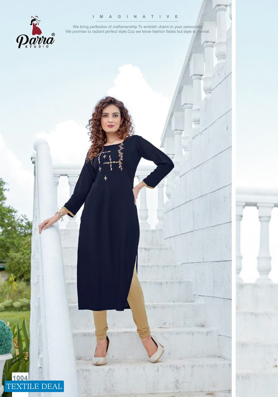 Parra rangoon Wholesale Long Kurti Catalog