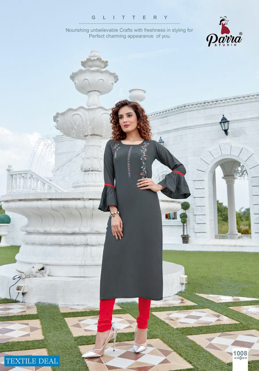 Parra rangoon Wholesale Long Kurti Catalog