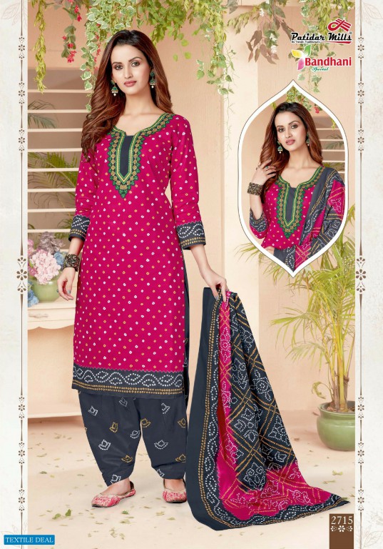 Patidar Bandhani Special Vol-27 Wholesale Printed Formal Dress Material