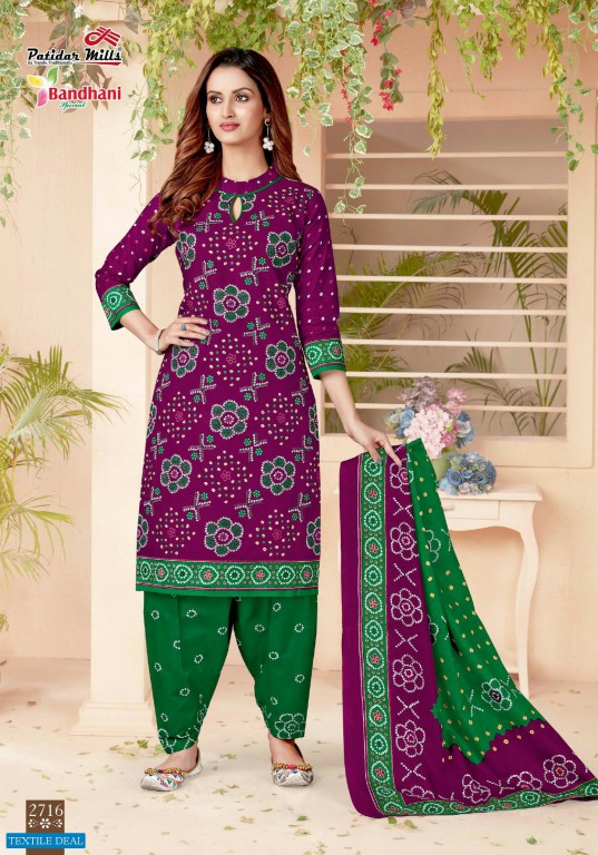 Patidar Bandhani Special Vol-27 Wholesale Printed Formal Dress Material