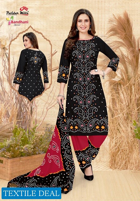 Patidar Bandhani Special vol-25 Wholesale Cotton Printed Dress Material