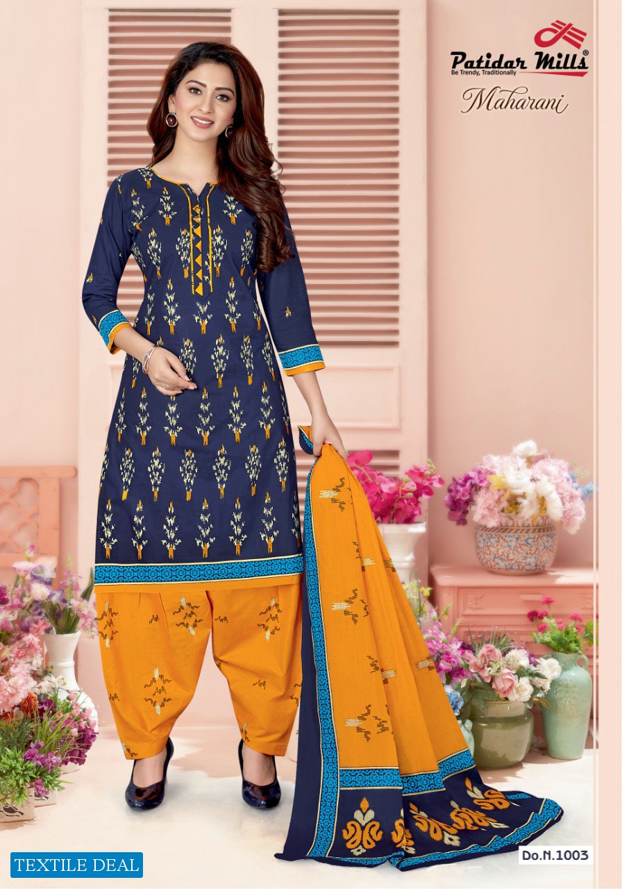 Patidar Maharani Vol-1 Wholesale Formal Woman Wear Dress Material