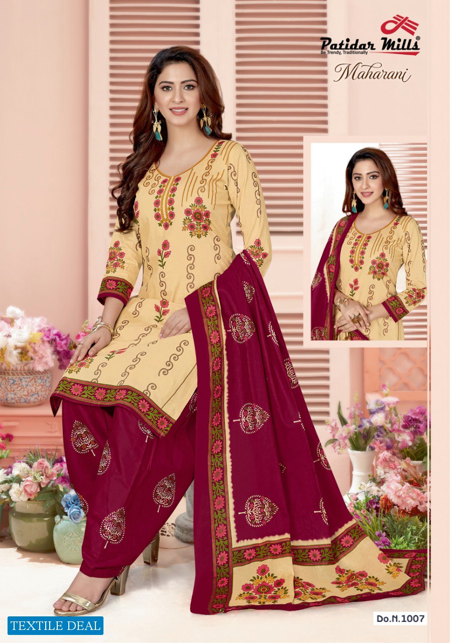 Patidar Maharani Vol-1 Wholesale Formal Woman Wear Dress Material