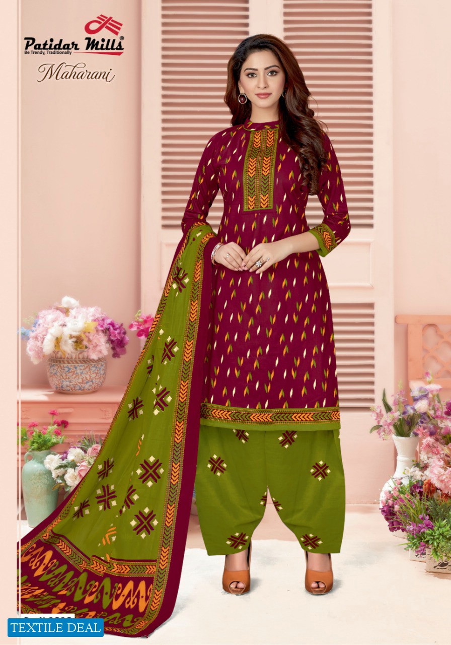 Patidar Maharani Vol-1 Wholesale Formal Woman Wear Dress Material