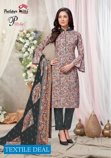 Patidar P Style Vol-43 Wholesale Printed Dress Material