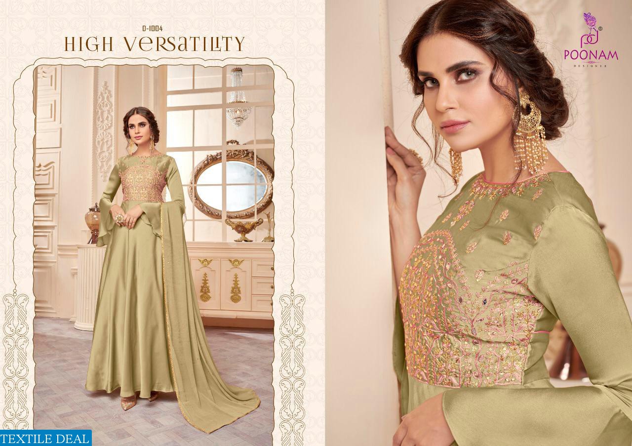 Poonam Gown Wholesale Festive Gowns