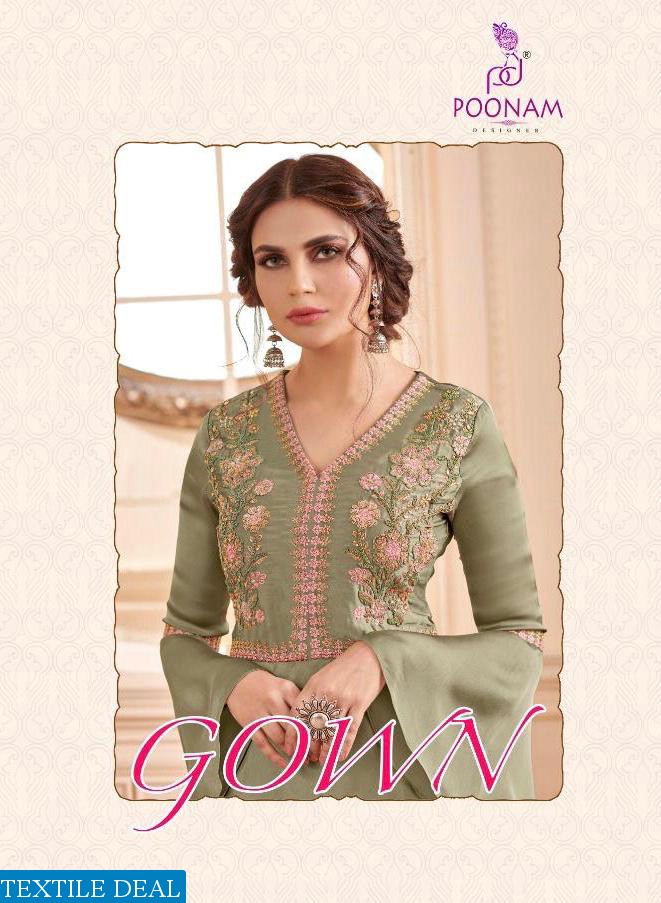 Poonam Gown Wholesale Festive Gowns