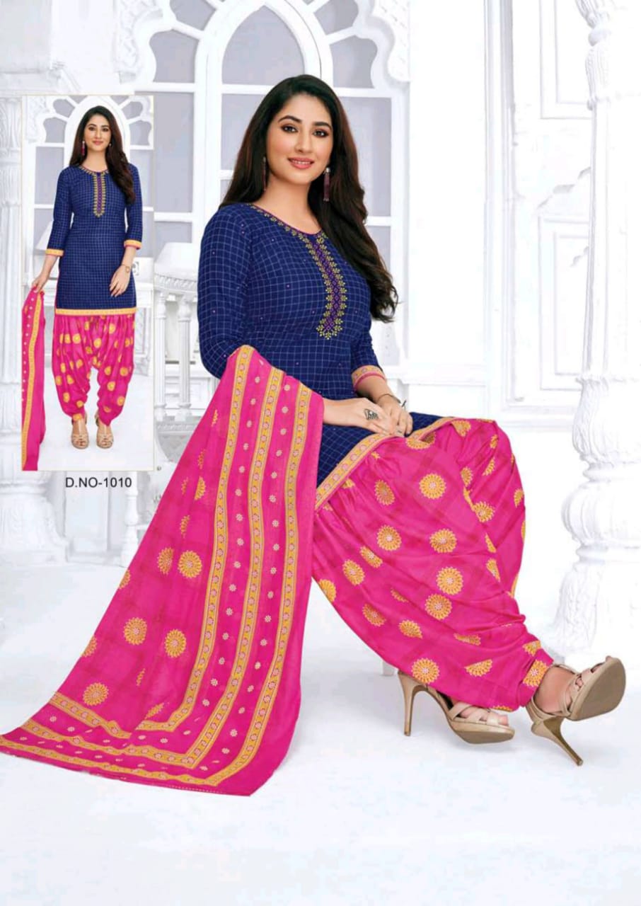 Prinjal Patiyala Special Wholesale Formal Dress Material