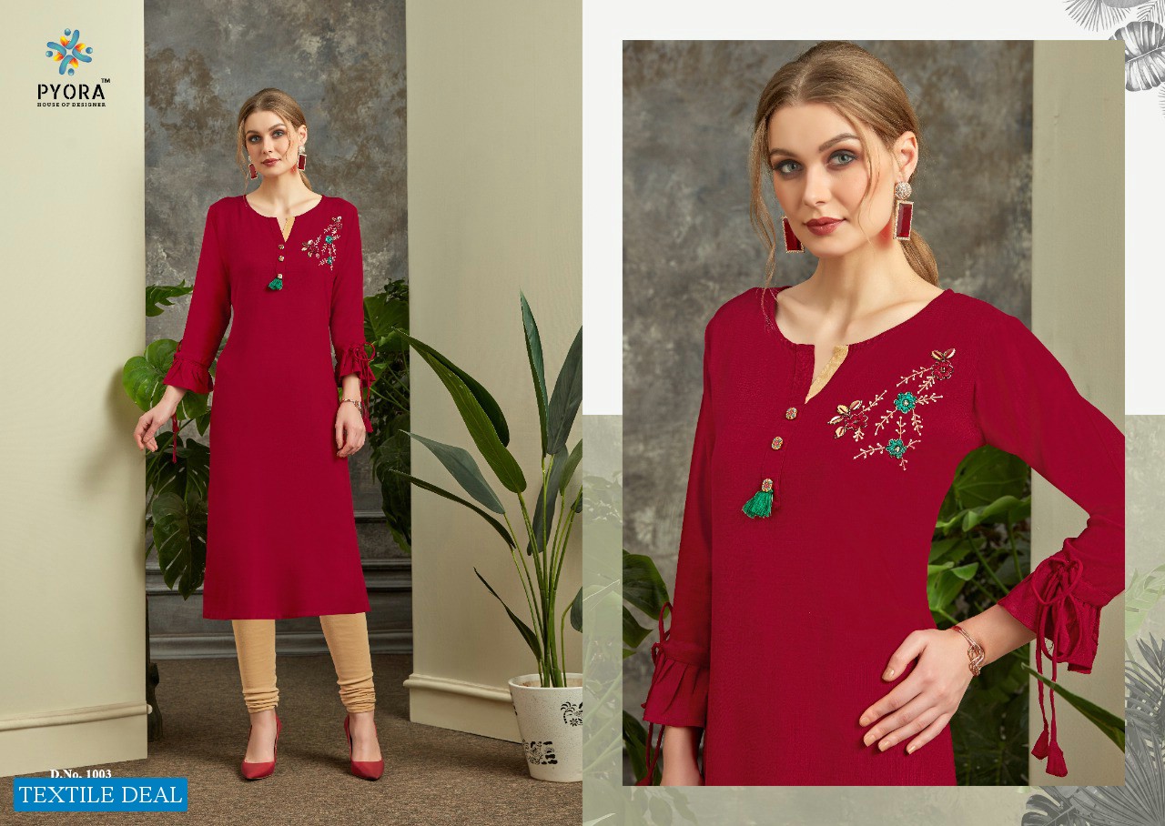 Pyora Revati Wholesale Long Kurtis