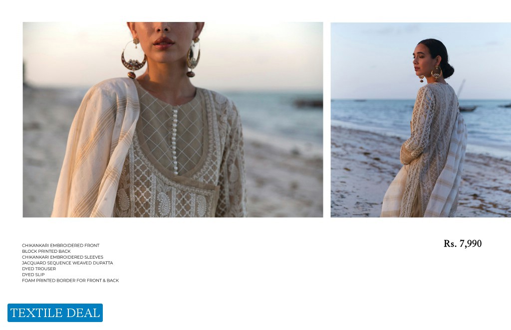 Qalamkar Luxury Lawn Branded Pakistani Salwar Kameez Surat