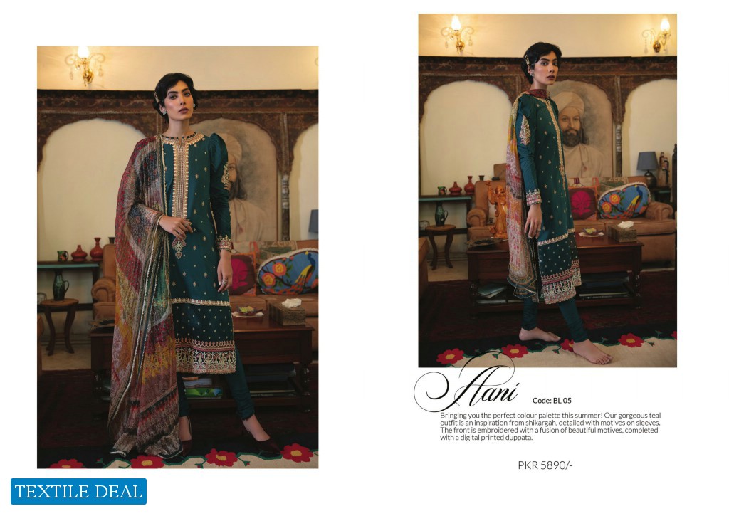 Qalamkar Qline Lawn 2021 Branded Pakistani Suits