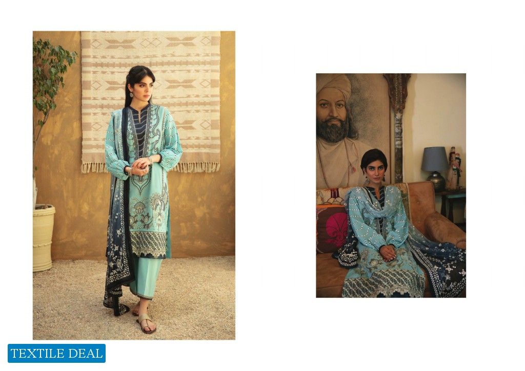 Qalamkar Qline Lawn 2021 Branded Pakistani Suits