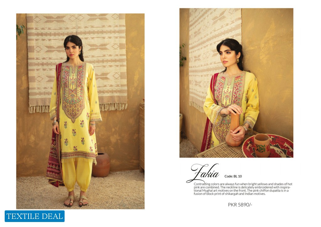 Qalamkar Qline Lawn 2021 Branded Pakistani Suits