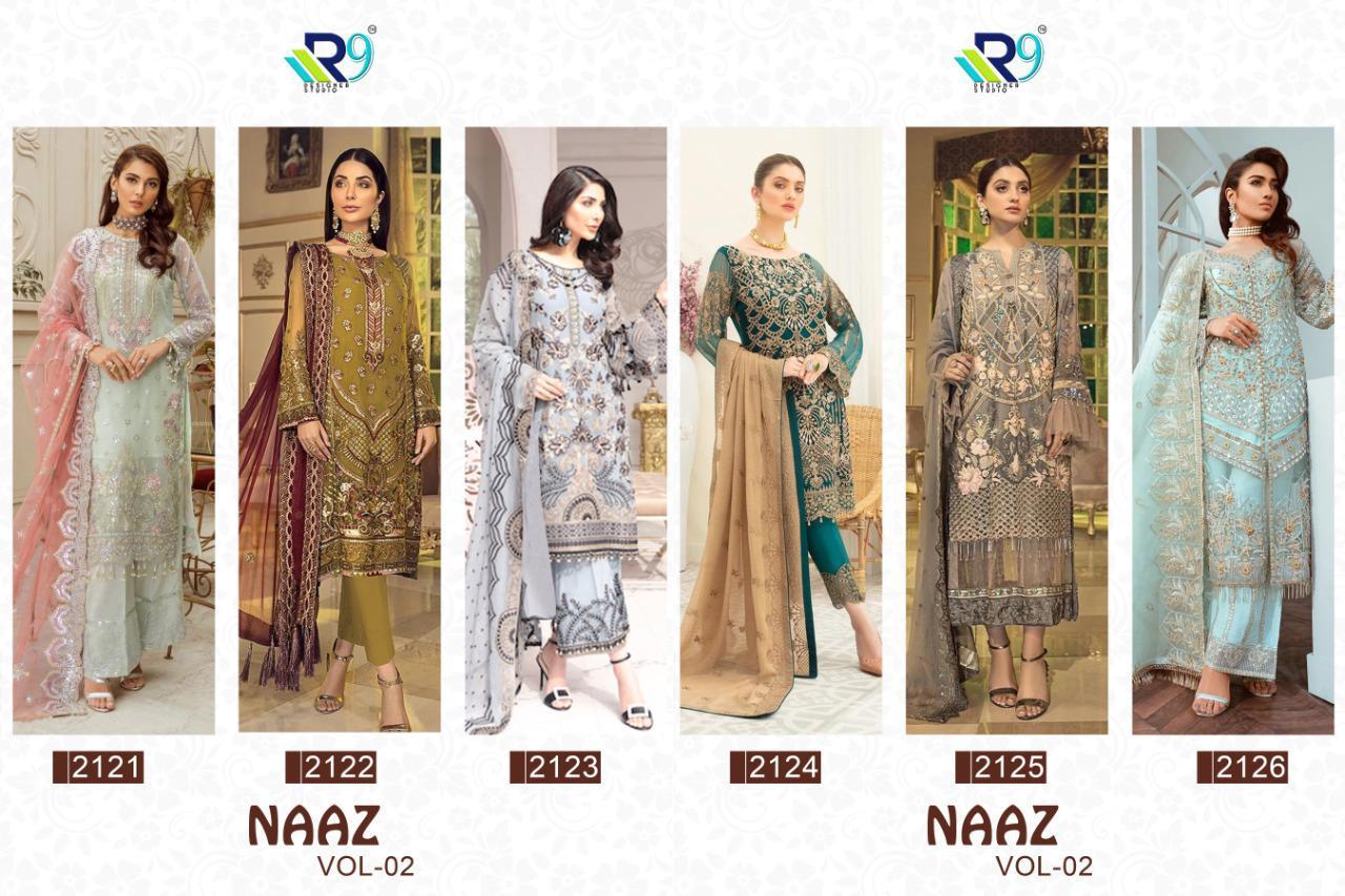 R9 Naaz Vol-2 Wholesale Shopping Pakistani Concept Dress