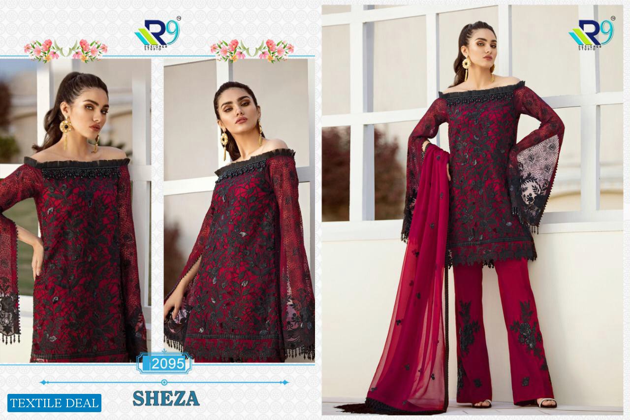 R9 Sheza Wholesale Shopping Pakistani Concept Dress
