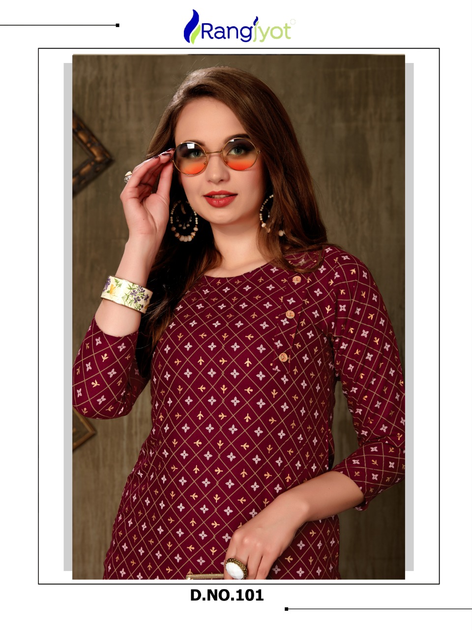 RANGJYOT NAGMA VOL 1 KURTI WITH SHARARA PAIR ETHNIC COLLECTION AT BEST PRICES