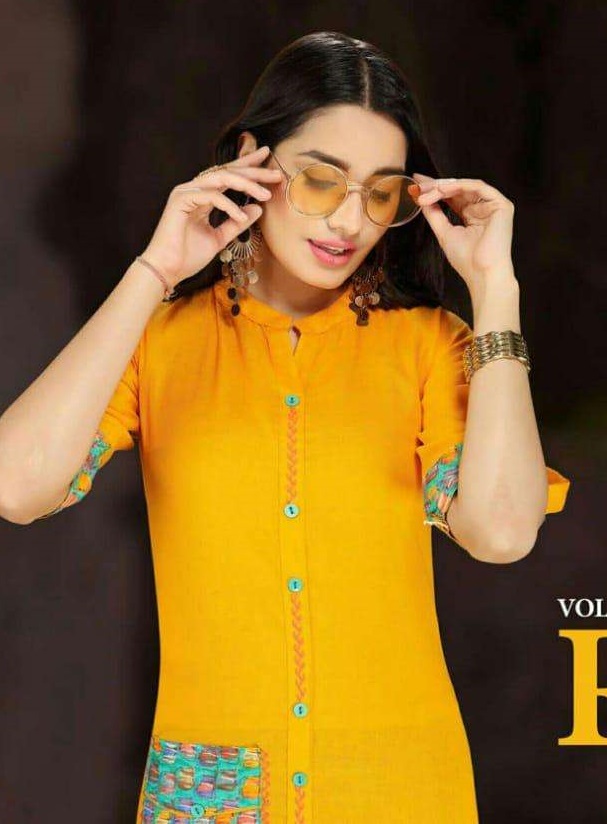 REEWA VOL.2 BY FASHION TALK HEAVY COTTON FLEX KURTI CATALOG COLLECTION