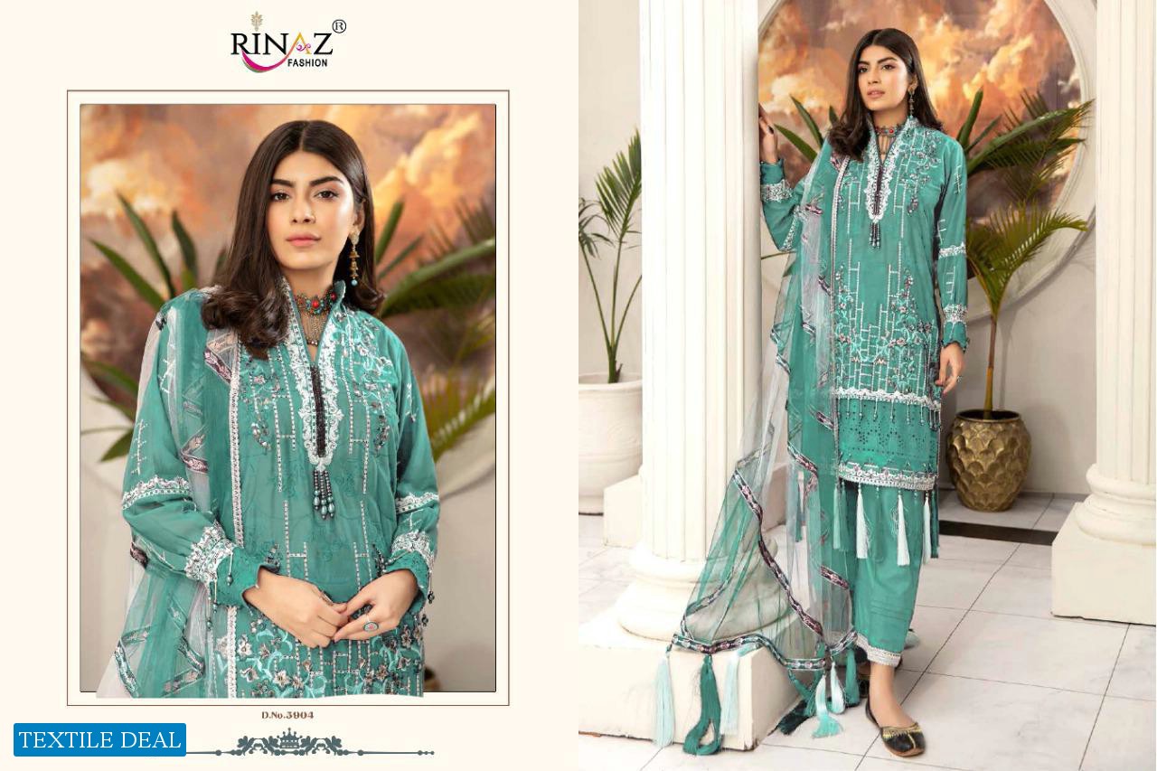 RINAZ ADAN LIBAS VOL 2 CAMBRIC COTTON PAKISTANI DRESS MATERIALS