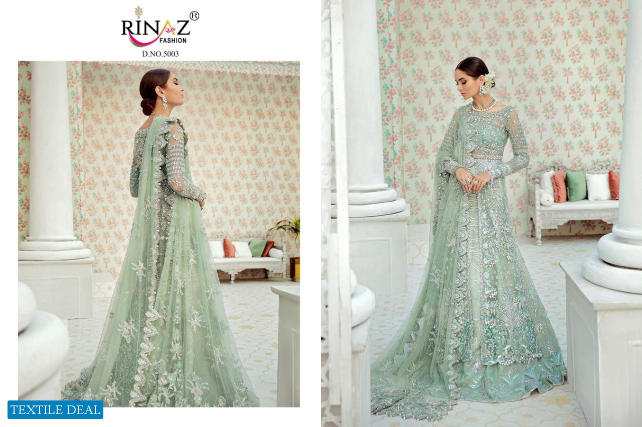 RINAZ FASHION RIM ZIM VOL 4 BUTTERFLY NET WITH EMBROIDERY WORK BRIDAL COLLECTIONS PAKISTANI SUITS