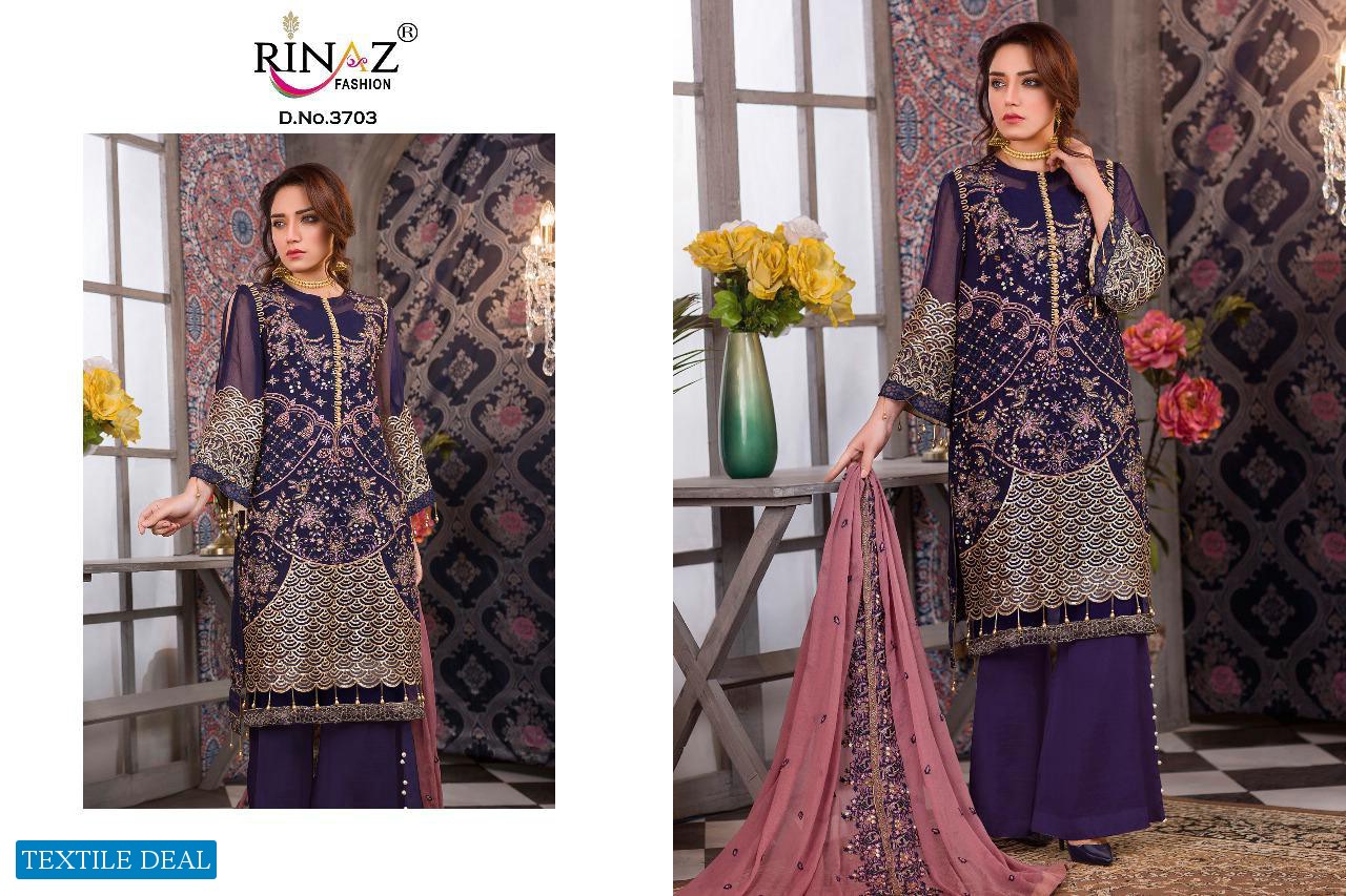RINAZ FASHION ZEBAISH MAHNOOR GEORGETTE WITH EMBROIDERY EXCLUSIVE PAKISTANI SUITS CONCEPT