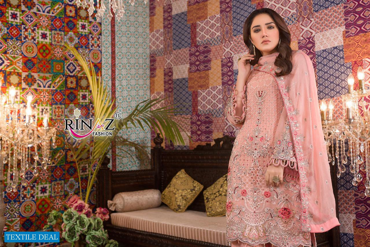 RINAZ FASHION ZEBAISH MAHNOOR GEORGETTE WITH EMBROIDERY EXCLUSIVE PAKISTANI SUITS CONCEPT