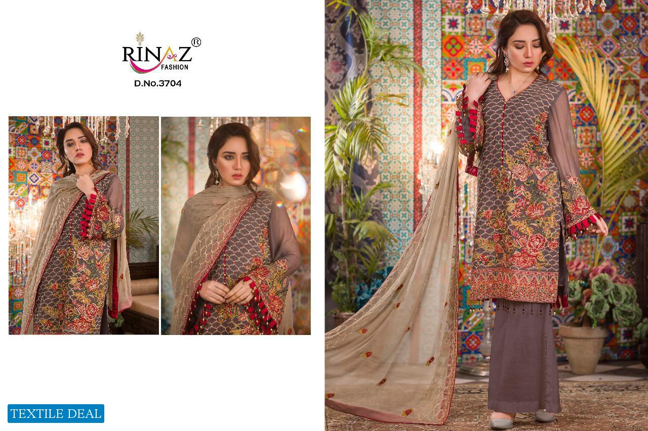 RINAZ FASHION ZEBAISH MAHNOOR GEORGETTE WITH EMBROIDERY EXCLUSIVE PAKISTANI SUITS CONCEPT