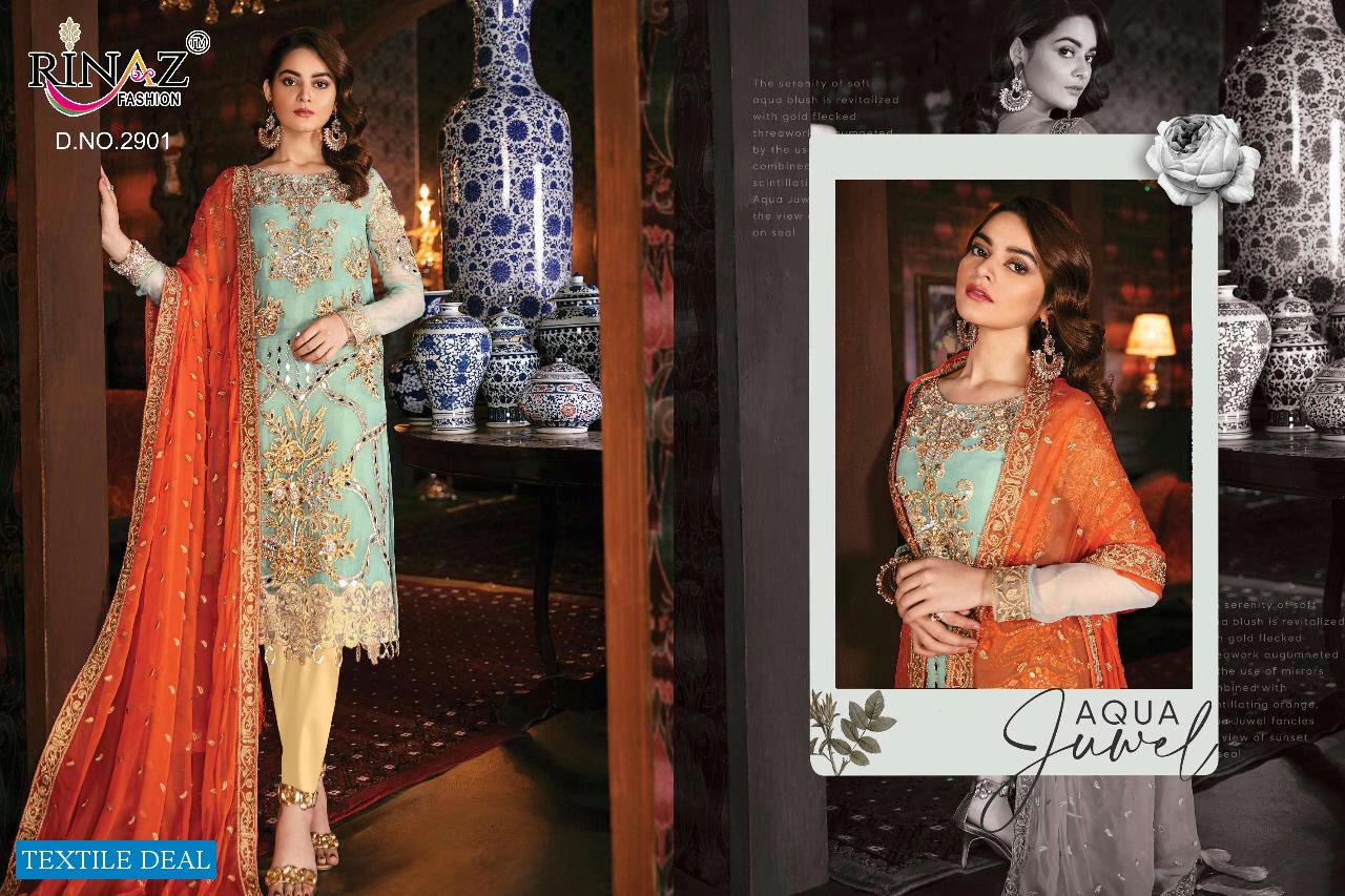 RINAZ JAZMIN VOL 10 GEORGETTE PAKISTANI SALWAR SUIT ONLINE STORE