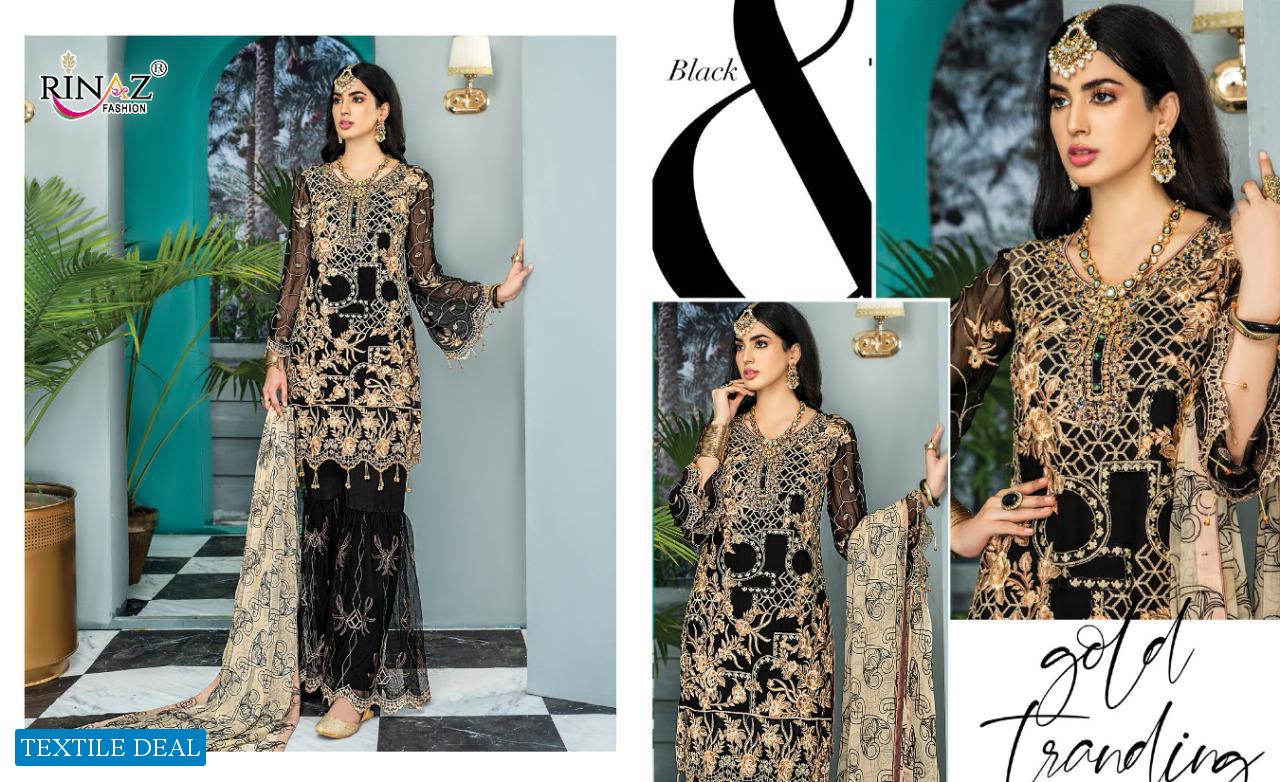 RINAZ MARYAMS GOLD VOL 8 GEORGETTE HEAVY EMBROIDERY PAKISTANI SUITS