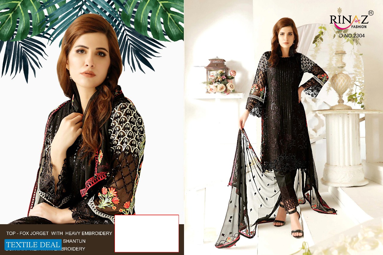 RINAZ SIGNATURE GEORGETTE PAKISTANI SUITS AND SALWAR KAMEEZ