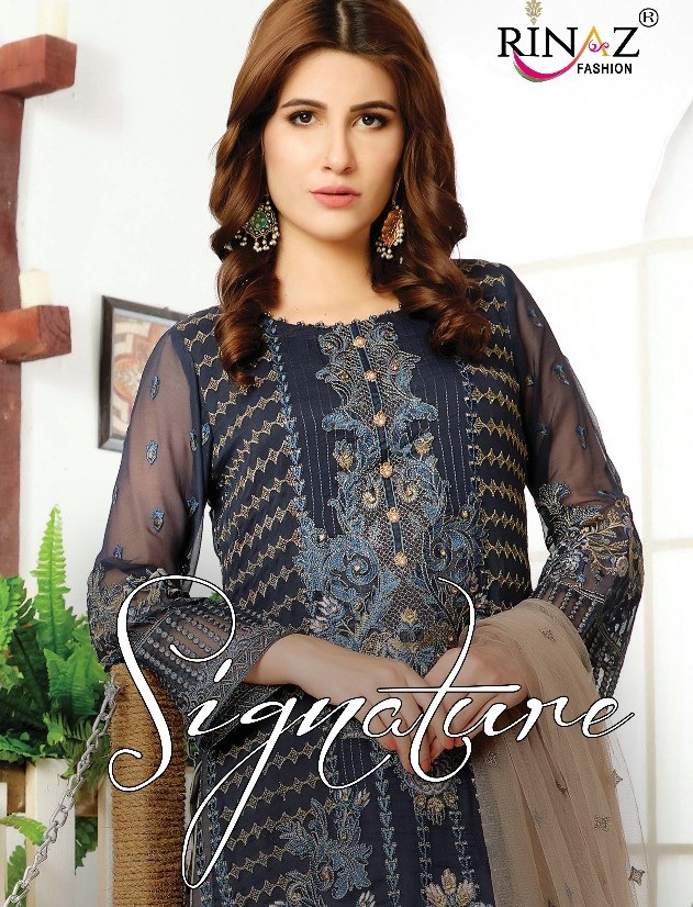 RINAZ SIGNATURE GEORGETTE PAKISTANI SUITS AND SALWAR KAMEEZ