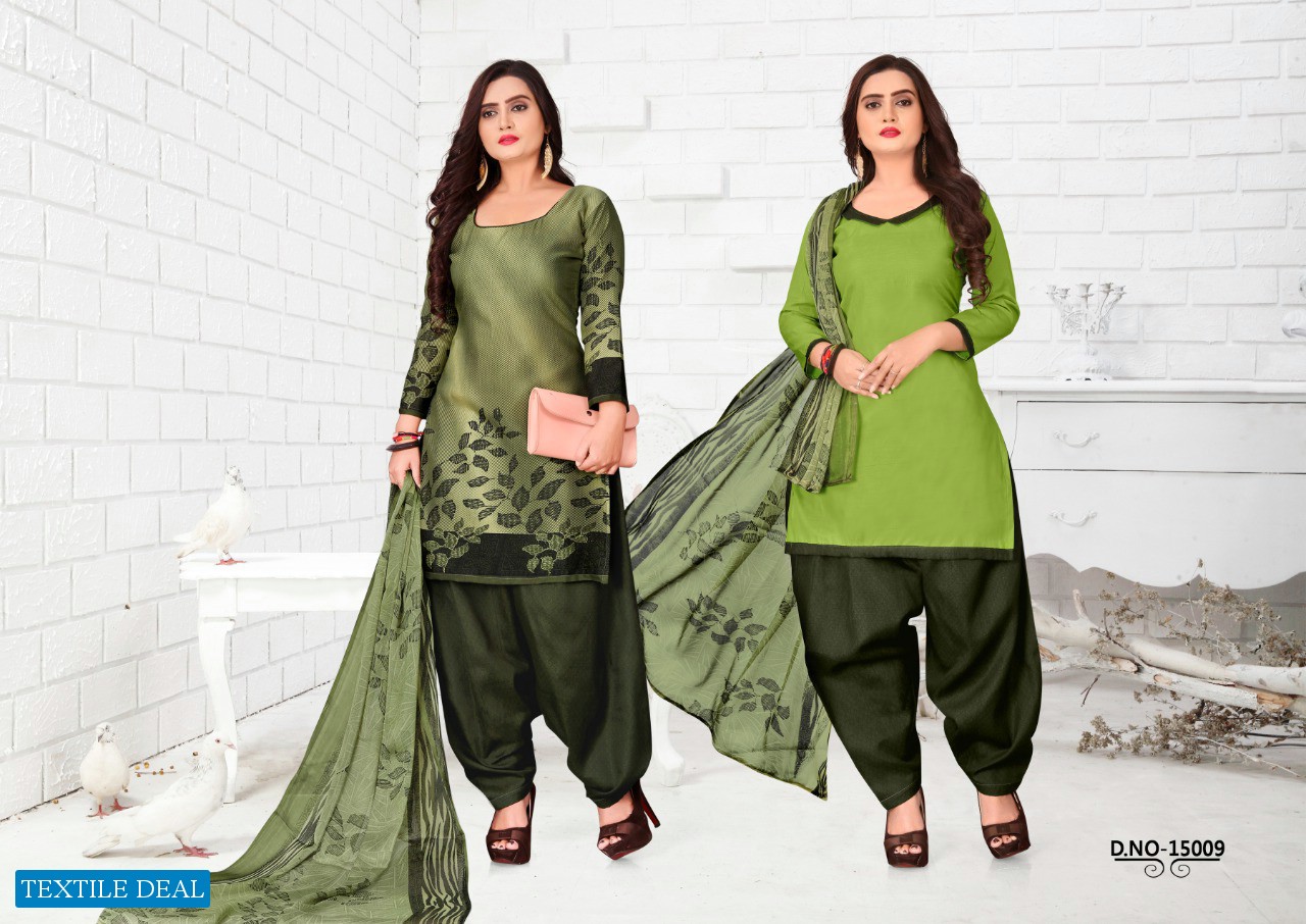 RIna Tina Two Top Vol-15 Wholesale Printed Low range Dress