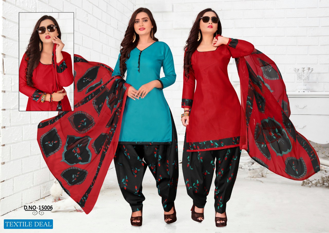 RIna Tina Two Top Vol-15 Wholesale Printed Low range Dress